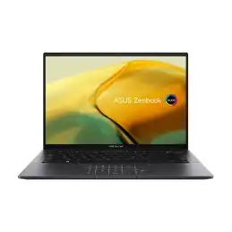 ASUS ZenBook 14 OLED UM3402YA-KN762W - Conception de charnière à 180 degrés - AMD Ryzen 5 - 7430U -... (90NB0W96-M01KU0)_2